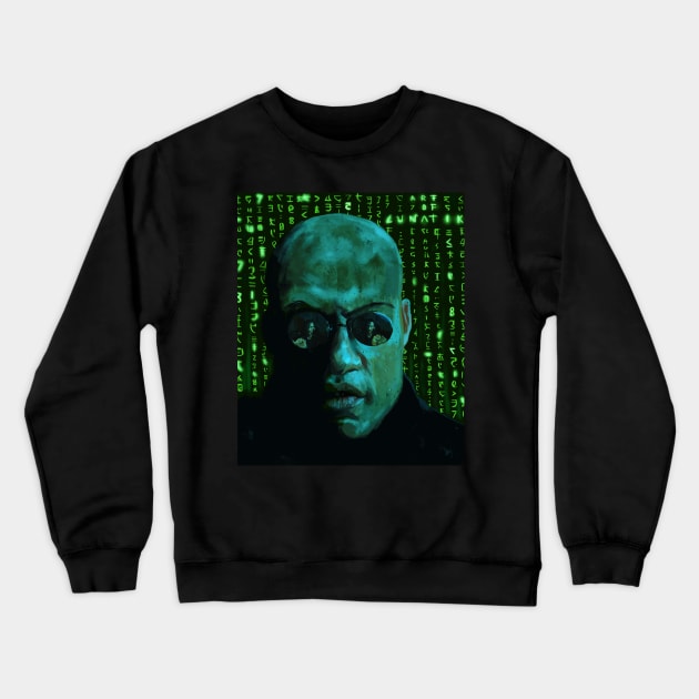 Morpheus Crewneck Sweatshirt by Art Of Lunatik